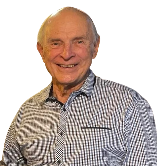 Portrait of Dr Jim Rawson OAM